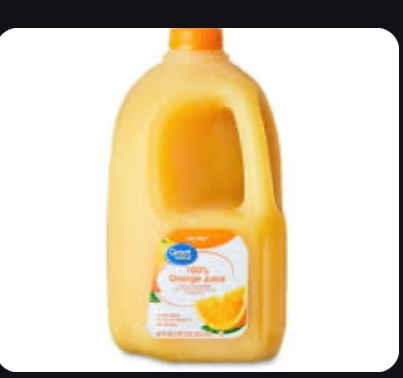 I like orange juice